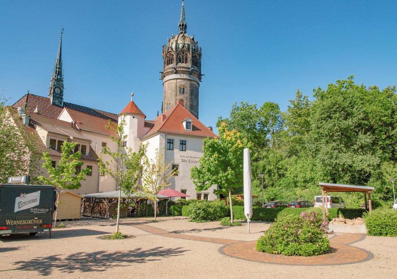 Hotel Alte Canzley Wittenberg Eksteriør billede